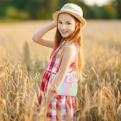 حقيبة كروس لطيفة على شكل قطة للفتيات الصغيرات حقائب كروس بعقدة على شكل فيونكة للأطفال الصغار محفظة صغيرة عبر الجسم محفظة حقائب كتف حقيبة يد محافظ عبر الجسم مع آذان قطة in Kuwait