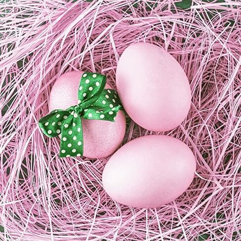 Joepen 8.8oz (250g) Easter Grass Recyclable Paper Shred Light Blue Easter Basket Stuffers Filler for Egg Hunt Easter Party Decoration in Saudi Arabia