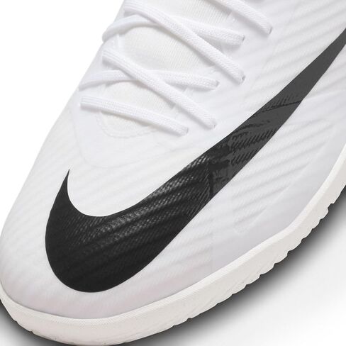 حذاء كرة قدم عالي للرجال من NIKE، أبيض قرمزي ساطع وأسود، 12 in Saudi Arabia