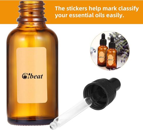 Fashionwu Dropper Bottle 1 oz, 24 Pieces Eye Dropper Bottle, 30ml Amber Glass Bottle for Essential Oils, Liquids, Essential Oil Dropper Bottle with 3pcs Stainless Steel Funnels, Long Glass Dropper in Saudi Arabia