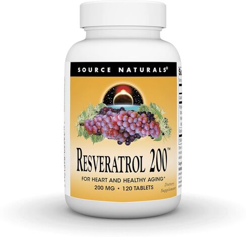 Source Naturals Resveratrol, for Heart and Healthy Aging* 200 mg - 30 Tablets in Saudi Arabia