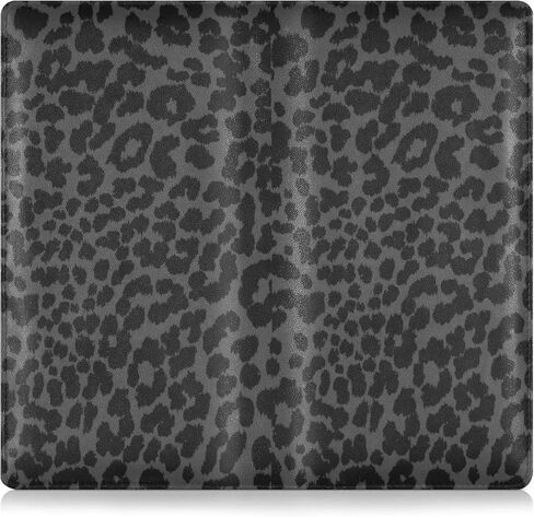 Bolaz Car Registration and Insurance Holder-Dark Gray Leopard Cheetah Print Leather Auto Registration and Insurance Card Holder-Vehicle Glove Box Organizer for Driver's License(228vb5d) in Saudi Arabia