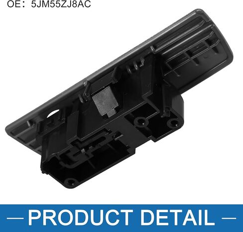 A ABSOPRO Glove Box Latch Handle 5JM55ZJ8AC Car Interior Accessories for Jeep Wrangler 2007-2017 Plastic Black in Saudi Arabia