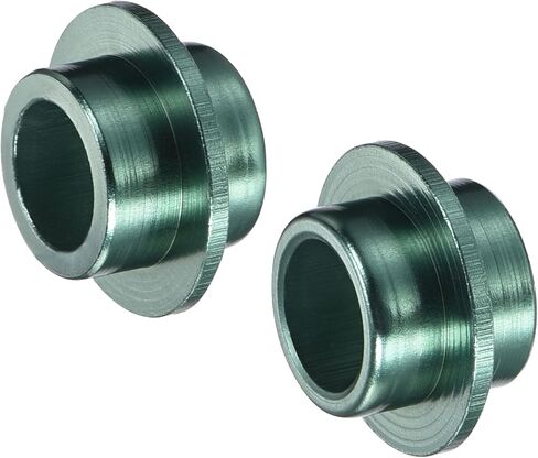 M METERXITY 8 Pack Spacers - Inline Axle Bushing Wheel Center Spacer Aluminum, Apply to Roller Skating/Outdoor Sports (0.4" H, Green) in Kuwait