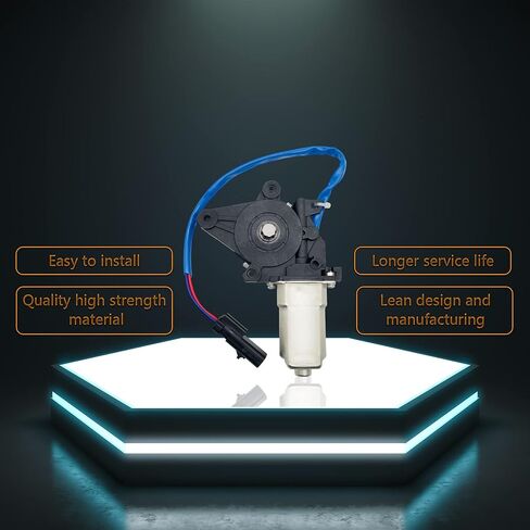 محرك نافذة كهربائي HXHAUTO 2 دبابيس متوافق مع دودج رام 1500 فان 2500 فان 3500 فان أمامي يسار وكرايسلر سيبرينغ خلفي يسار قابل للتحويل وجيب شيروكي 4 باب أمامي يسار أو خلفي يسار 742-352 in Kuwait