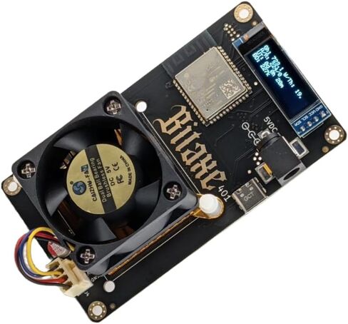 جهاز تعدين AltairTech.io Bitaxe Supra BM1368 ASIC مع حاوية AxeSheath in Kuwait