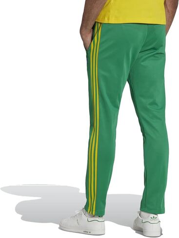 adidas Originals Beckenbauer Track Pants Team Green/Team Yellow/Bold Blue XL in Saudi Arabia