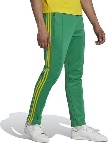 adidas Originals Beckenbauer Track Pants Team Green/Team Yellow/Bold Blue XL in Saudi Arabia