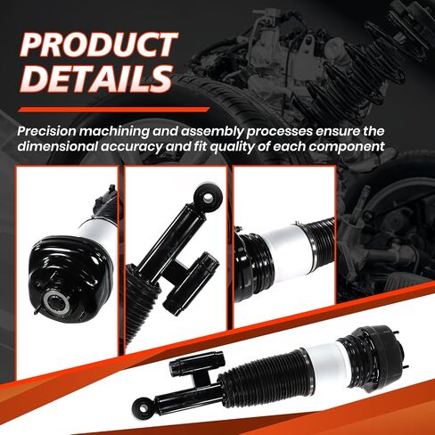 YDMON 37106874593 دعامة صدمات التعليق الهوائي الخلفي الأيسر، متوافقة مع B-M-W 7-Series G11 G12 740i 750i 760i 2016-2022، استبدال جزء ممتص الصدمات للتعليق الهوائي للسيارات 37107915953 in Saudi Arabia