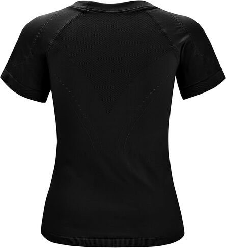 RUNNING GIRL Seamless Workout Shirts for Women，Short Sleeve T-Shirt Stretch Tees Quick Dry Gym Athletic Tops in Kuwait