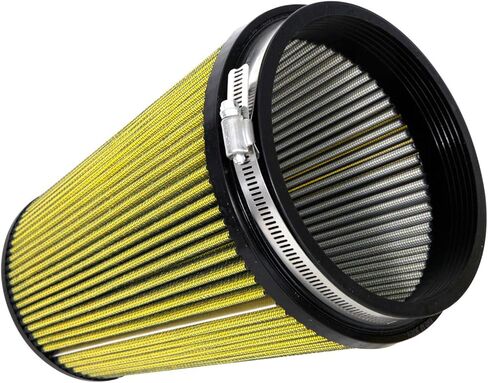 Airaid 701-469 Universal Clamp-On Air Filter: Round Tapered; 6 Inch (152 mm) Flange ID; 9 Inch (229 mm) Height; 7.25 Inch (184 mm) Base; 5 Inch (127 mm) Top in Saudi Arabia