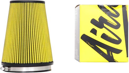Airaid 701-469 Universal Clamp-On Air Filter: Round Tapered; 6 Inch (152 mm) Flange ID; 9 Inch (229 mm) Height; 7.25 Inch (184 mm) Base; 5 Inch (127 mm) Top in Saudi Arabia