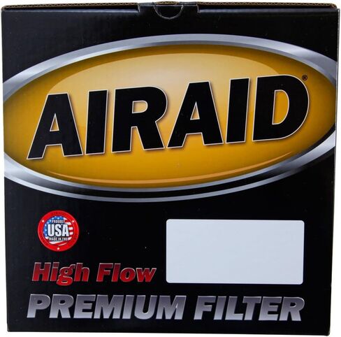 Airaid 701-469 Universal Clamp-On Air Filter: Round Tapered; 6 Inch (152 mm) Flange ID; 9 Inch (229 mm) Height; 7.25 Inch (184 mm) Base; 5 Inch (127 mm) Top in Saudi Arabia