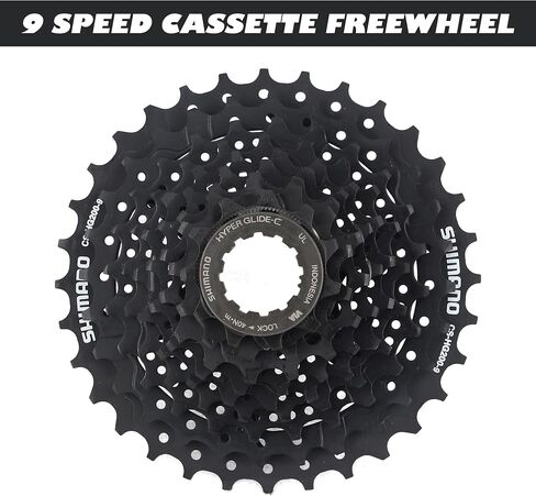MEGHNA Bike Cassette 7/8 / 9 Speed Cassette Sprockets HG200 12-32T for Mountain Bike Folding Bike Commuter Bike in Saudi Arabia