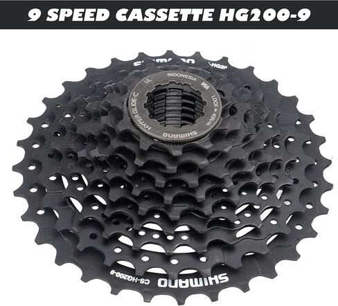 MEGHNA Bike Cassette 7/8 / 9 Speed Cassette Sprockets HG200 12-32T for Mountain Bike Folding Bike Commuter Bike in Saudi Arabia