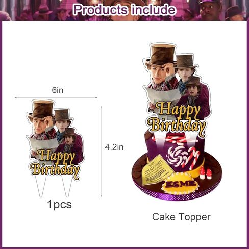 37 قطعة من زينة كعكة ونكا مع قطعة واحدة من أعلى كعكة مصنع الشوكولاتة، 36 قطعة من أغطية الكب كيك اللطيفة لديكورات حفلات أعياد الميلاد in Kuwait