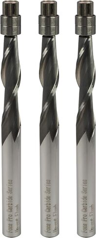 Foos - Flush Cut Router Bits - 1/4" Shanks - USA Veteran Owned (Compression Cut) in Saudi Arabia