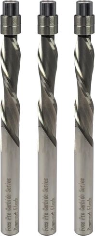 Foos - Flush Cut Router Bits - 1/4" Shanks - USA Veteran Owned (Compression Cut) in Saudi Arabia
