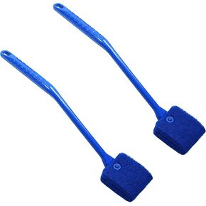 Aquarium Double Sided Sponge Cleaning Brush Cleaner Scrubber, One Pack Blue Brush in Kuwait