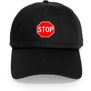 قبعة CafePress Stop Sign قبعة بيسبول قابلة للتعديل in Kuwait
