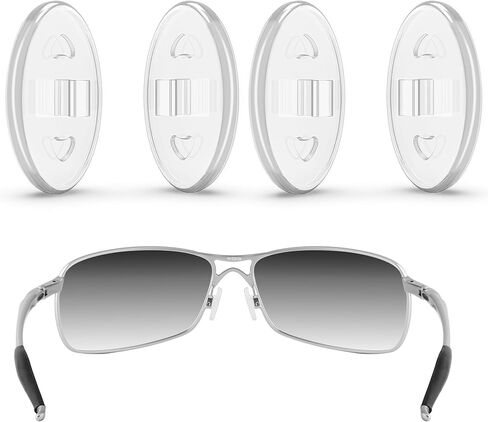 قطع وسادات أنف بديلة شفافة لنظارات Oakley Holbrook Ti OO6048 الشمسية in Kuwait