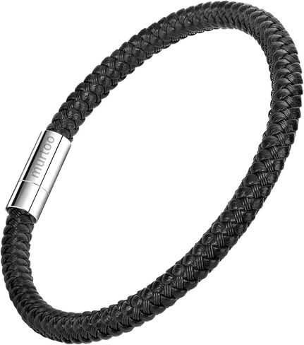 Stainless Steel Woven Braided Bracelet Sturdy Fashion Jewelry with Secure Clasp in Saudi Arabia