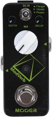 MOOER MOD Factory MKII with 11 Different Modulation Effects, Chorus, Flange, Tremolo, Phase, Low-bit, Ring Modulator, Real-time Tap Tempo, Acceleration Function in Kuwait