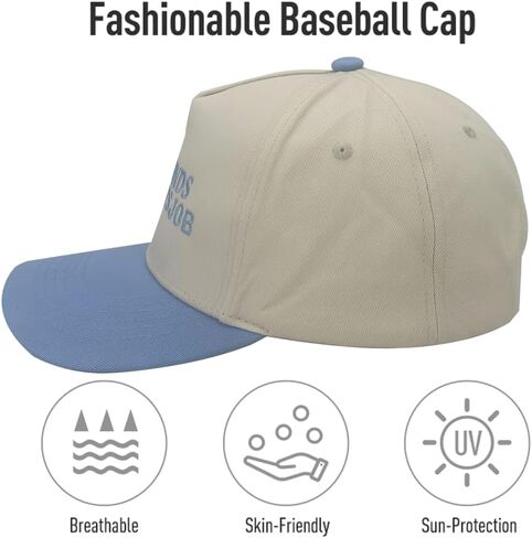 That Sounds Like a Man's Job Baseball Cap Adjustable 2 Tone Cap Embroidery Hats for Men Women Funny hat Outdoor caps Blue in Saudi Arabia