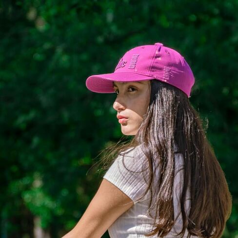 Modern Cotton Baseball Cap with Embroidered Letters – Adjustable Unisex Hat for Casual Wear, Sports, and Outdoor Activities in Saudi Arabia