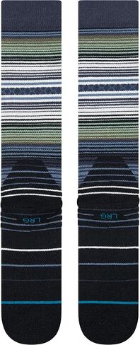 STANCE CURREN MID WOOL SNOW SOCK NAVY in Saudi Arabia