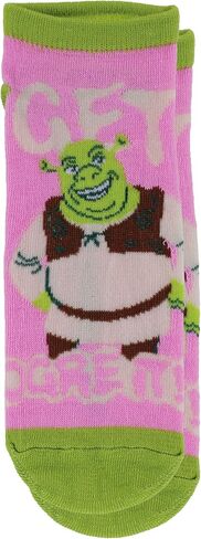 جوارب Hyp Shrek Quotes للسيدات ذات قصة منخفضة، 5 قطع، مقاس الحذاء 4-10 in Saudi Arabia