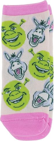جوارب Hyp Shrek Quotes للسيدات ذات قصة منخفضة، 5 قطع، مقاس الحذاء 4-10 in Saudi Arabia