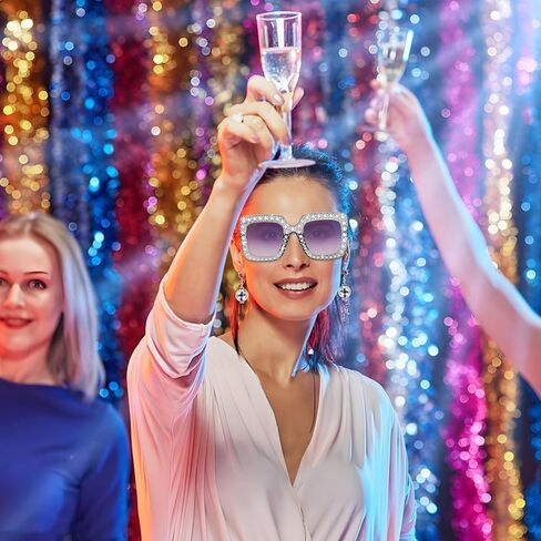ERDOGLY Disco Ball Earrings for Women, Gold/Silver Disco Mirrorball Earrings Women 70s Outfits Accessories for Dance Party, Halloween in Saudi Arabia