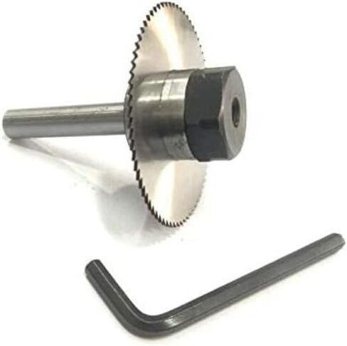 Buyohlic Slitting Saw Saw Arbor (R8 Shank مع شفرة دائرية) in Saudi Arabia