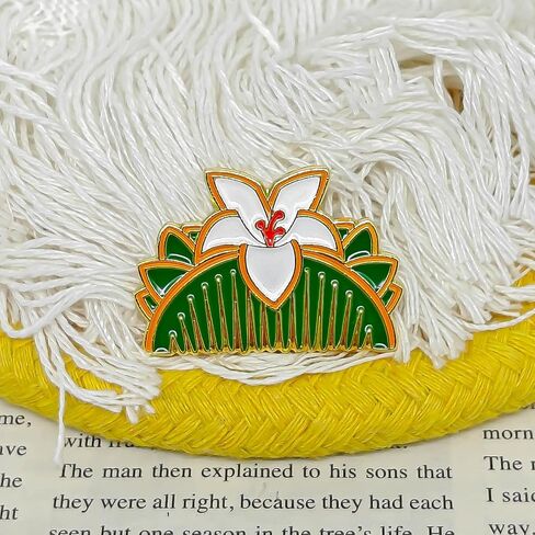 Mulan Comb Enamel Pin - Cooperation Series - Enamel Lapel Pin - Plated Badge for Clothing, Bags, and Lanyards in Saudi Arabia
