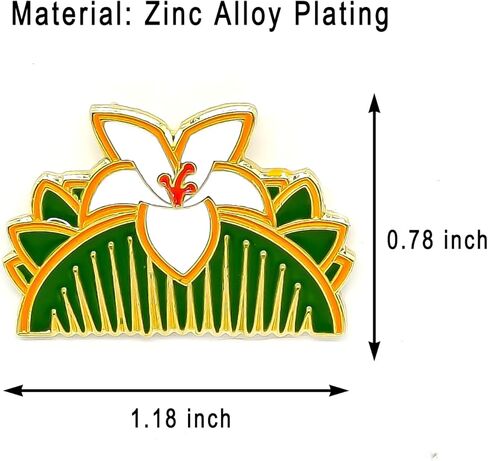 Mulan Comb Enamel Pin - Cooperation Series - Enamel Lapel Pin - Plated Badge for Clothing, Bags, and Lanyards in Saudi Arabia