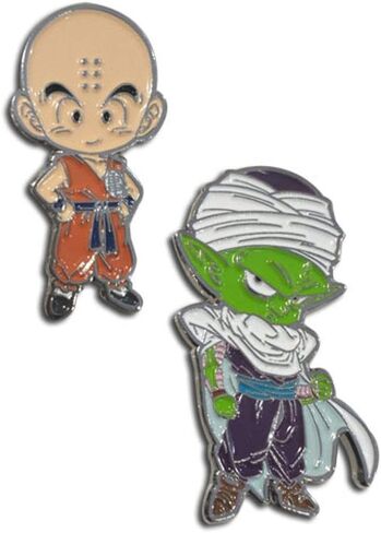 Dragon Ball Super - Krillin & Piccolo Enamel Pins in Saudi Arabia