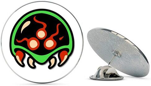 NYC Jewelers Metroid Metal 0.75" Lapel Hat Pin Tie Tack Pinback in Saudi Arabia