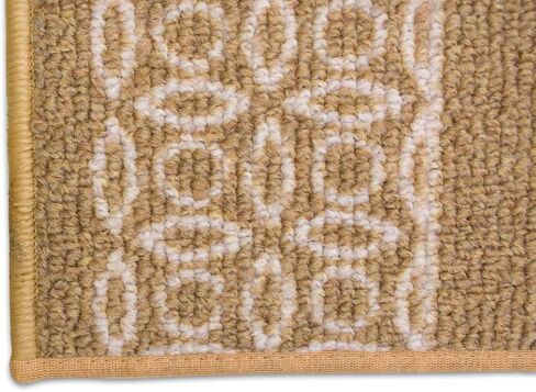 English Home Custom Size Berber Chain Beige Runner Rugs for Hallways 26 inch Wide x Pick Your Size by Feet (Beige, 6 ft x 26 in) in Saudi Arabia
