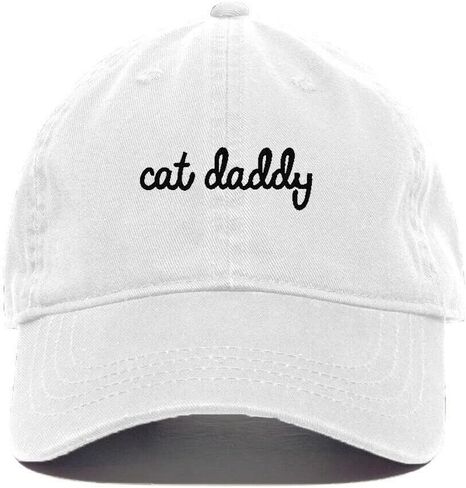 Cat Daddy Baseball Cap Embroidered Cotton Adjustable Dad Hat in Saudi Arabia
