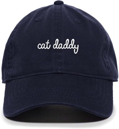 Cat Daddy Baseball Cap Embroidered Cotton Adjustable Dad Hat in Saudi Arabia