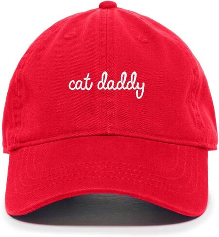 Cat Daddy Baseball Cap Embroidered Cotton Adjustable Dad Hat in Saudi Arabia