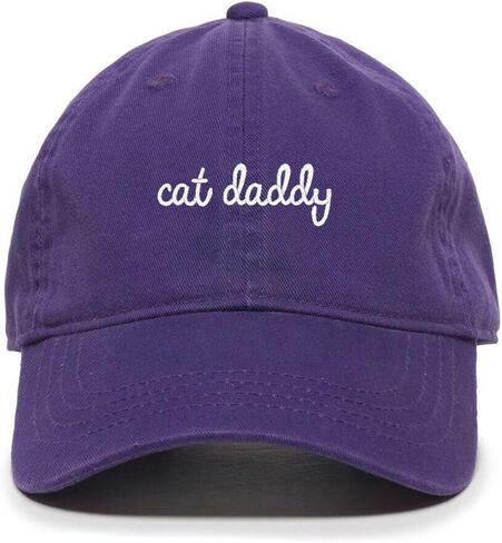 Cat Daddy Baseball Cap Embroidered Cotton Adjustable Dad Hat in Saudi Arabia