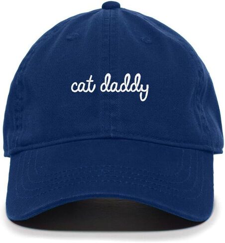 Cat Daddy Baseball Cap Embroidered Cotton Adjustable Dad Hat in Saudi Arabia