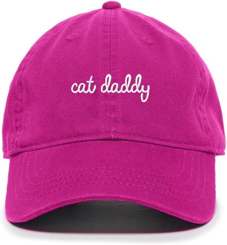 Cat Daddy Baseball Cap Embroidered Cotton Adjustable Dad Hat in Saudi Arabia
