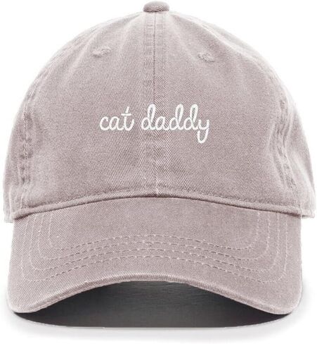 Cat Daddy Baseball Cap Embroidered Cotton Adjustable Dad Hat in Saudi Arabia