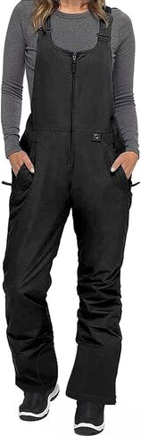 Cusghjbsg Women Ski Bib Overalls Waterproof Windproof Snow Pants Winter Outdoor Thickened Ski Trousers Snowboarding Overalls in Saudi Arabia