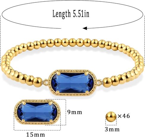 beaded stretch bracelet in Saudi Arabia