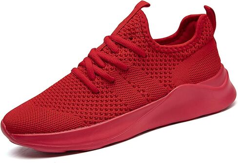 GLYGML Mens Slip On Sport Running Walking Non Slip Lightweight Sneakers Breathable mesh Shoes Knitted Outdoor Working Casual for Men in Saudi Arabia