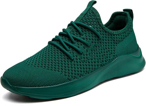GLYGML Mens Slip On Sport Running Walking Non Slip Lightweight Sneakers Breathable mesh Shoes Knitted Outdoor Working Casual for Men in Saudi Arabia